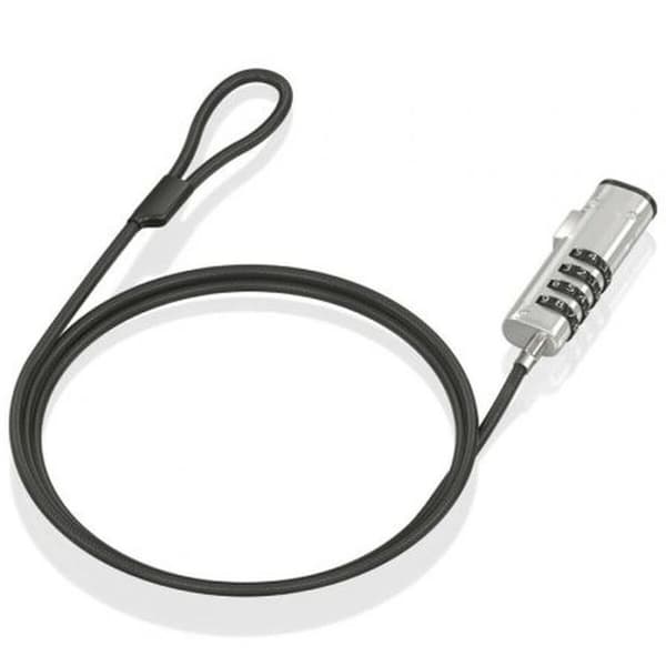 Sikkerhedskabel Aisens ASLK-D50N05-BK 1,5 m