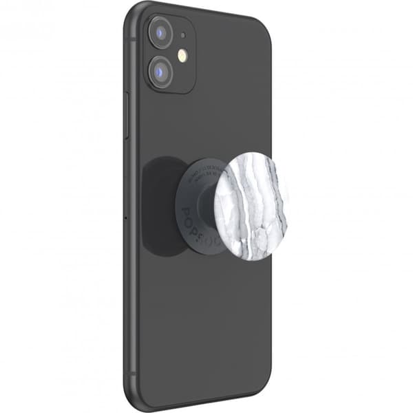 Popsockets PopGrip Basic White Granite