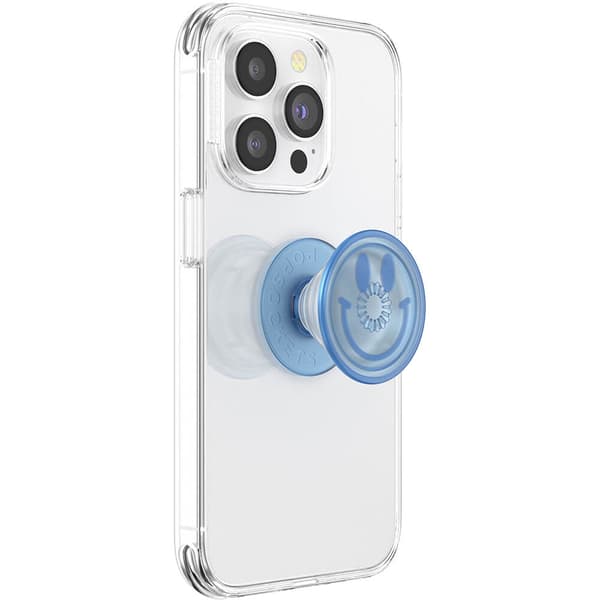 Popsockets PopGrip Plantcore Happy Blues Translucent