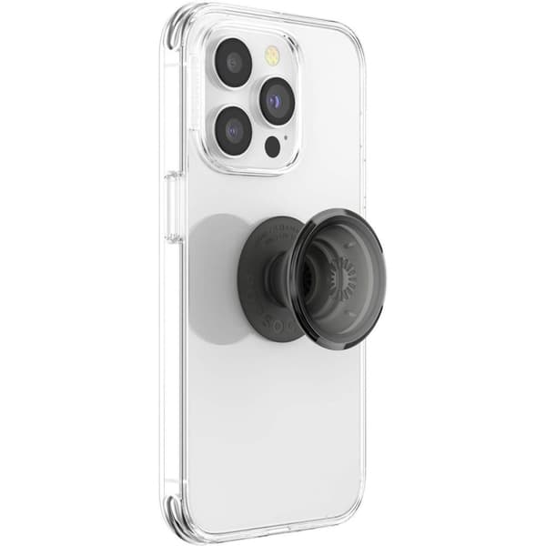 Popsockets PopGrip Translucent Black Smoke