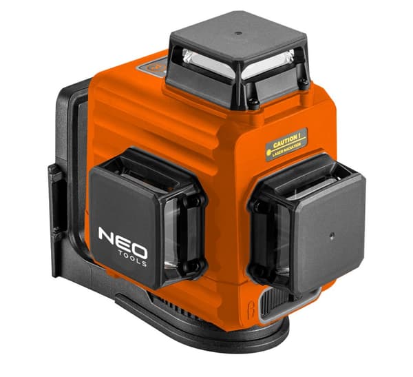 3D Laser, Rød, Etui, Målplade, Magnetisk Holder, Oplader