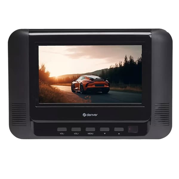 Bærbar DVD-spiller med Doble Skjermer og Biladapter – Denver MTW-793