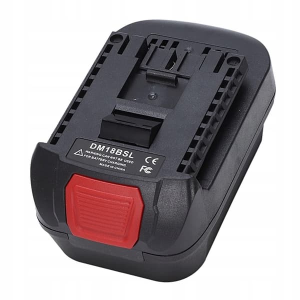 Rosfix Dewalt/Milwaukee-adapter för Bosch-batteri (DM18BSL)
