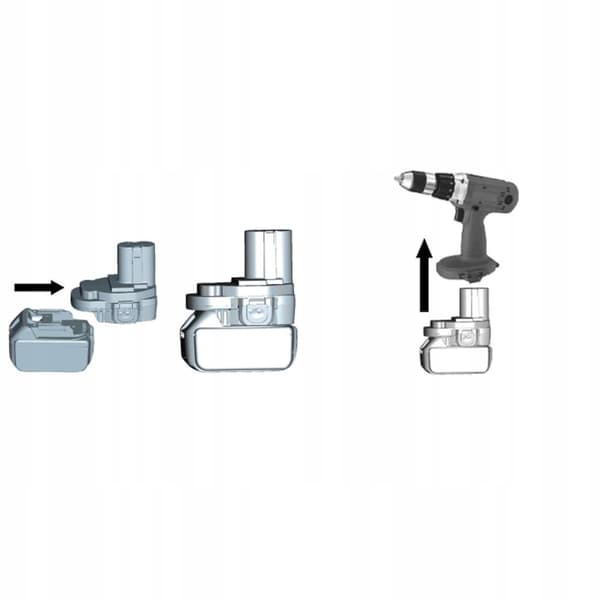 Makita 18V NiCd og NiMh adapter til Makita 18V batterier (MT20MN)
