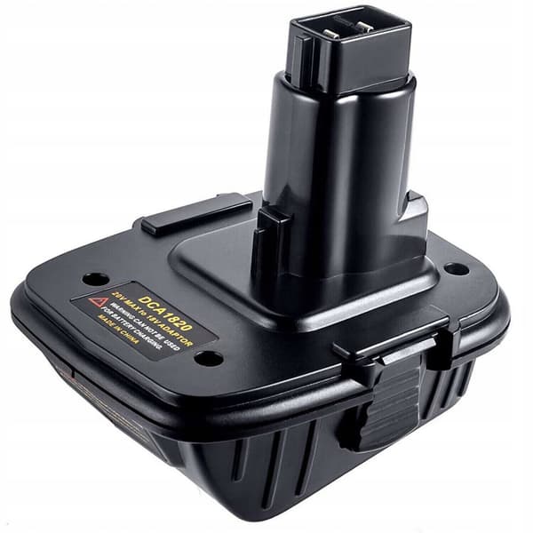 Dewalt DC9096 Adapter til Dewalt Batteri (DCA1820) Sort