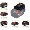 Miniatyrbild 3 av 7: Milwaukee 18V till Dewalt 18V batteriadapter/omvandlare (MIL18DL)