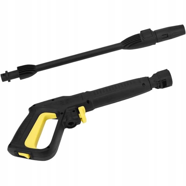 Rosfix-sprøjtepistol til Kärcher K2-K7 (Click Connect-enhed) med lanse og Vario-dyse + roterende dyse 040 1+3 til rengøring af kloakker