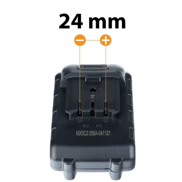 2,0 Ah batteri för Rosfix elverktyg Animal-serien