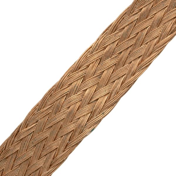 Afloddebånd/flettet 4 mm