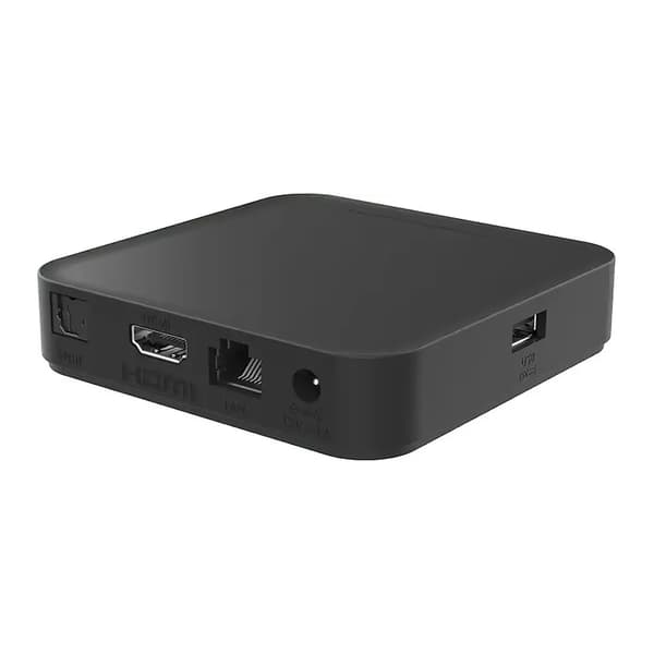 Sterk Wi-Fi 4K Google TV-medieboks med Dolby Vision, Chromecast og stemmestyring