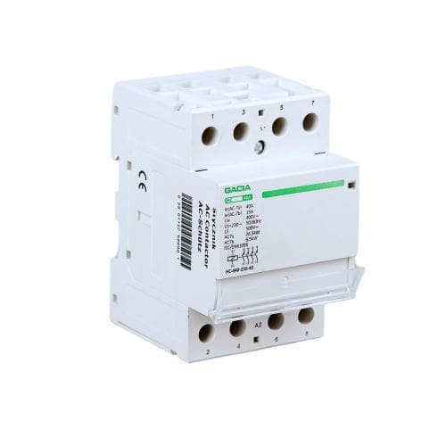 Modulær kontaktor 4-polet 3P/40A 4NO 230V