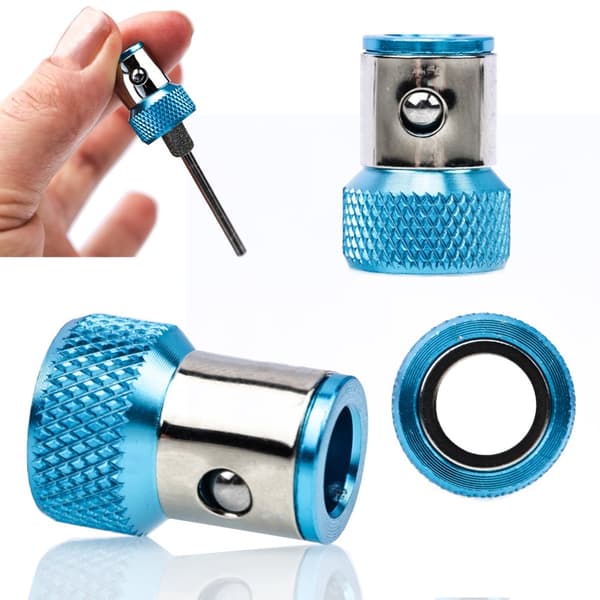 Topnøgle med magnetisk ring HEX 1/4"
