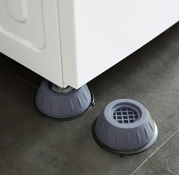 Set med vibrationsdämpande dynor för tvättmaskin, diskmaskin, 4 delar