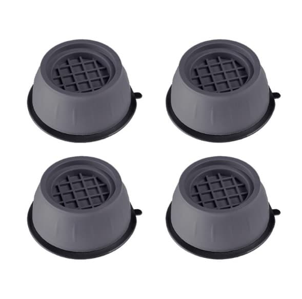 Set med vibrationsdämpande dynor för tvättmaskin, diskmaskin, 4 delar