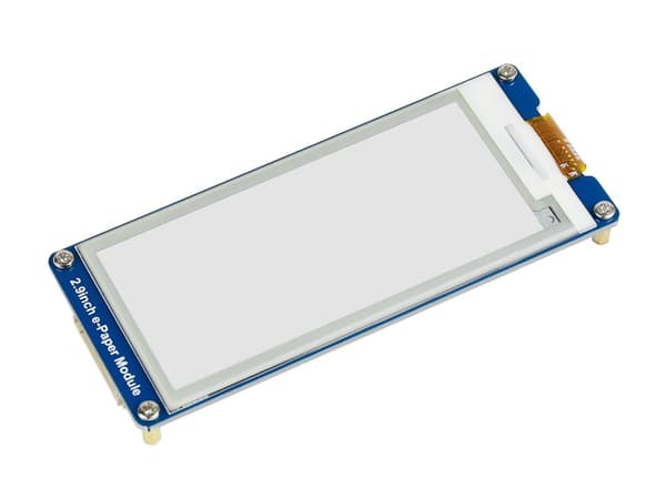 E-Ink-näyttömoduuli 2,9" 296x128