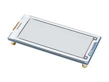Skærm 3" e-papir 400 × 168 4 farver rød/gul/sort/hvid