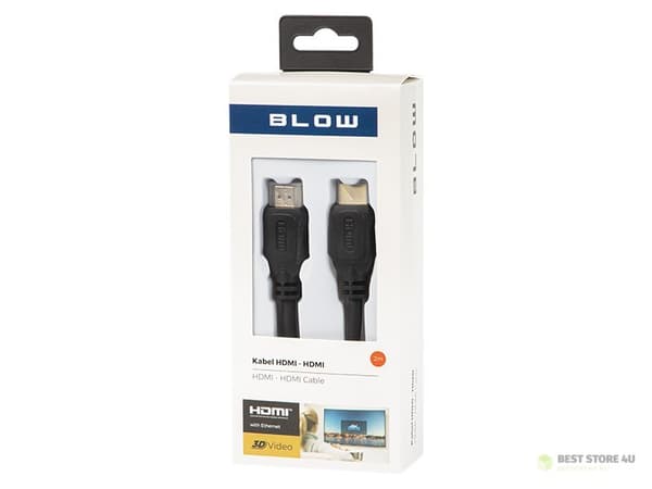 96-643# HDMI-HDMI klassisk lige stik 2m