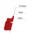 Miniatyrbillede 6 af 11: SMD-MÅLEGRIPPERE PRÆCISIONSHOLDERE 90° PROGRAMMERINGSKLIPP