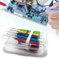 Miniatyrbillede 7 af 11: SMD-MÅLEGRIPPERE PRÆCISIONSHOLDERE 90° PROGRAMMERINGSKLIPP