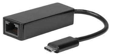 MicroConnect USB-C - RJ45 netværksadapter 0,15 m Sort