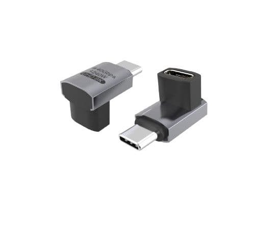 MicroConnect Premium USB4 3x2 vinklad USB-C-adapter, 240W, 40Gbps, MC-USB4AF