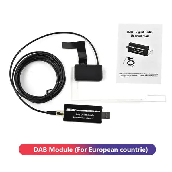 Tilbehør, Yderligere tilbehør, Canon design, DAB-modul