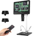 Miniatyrbillede 2 af 2: Digitalt mikroskop, trinokulært design, 101 IPS LCD, 2000X, AD249S-M (10 tommer)