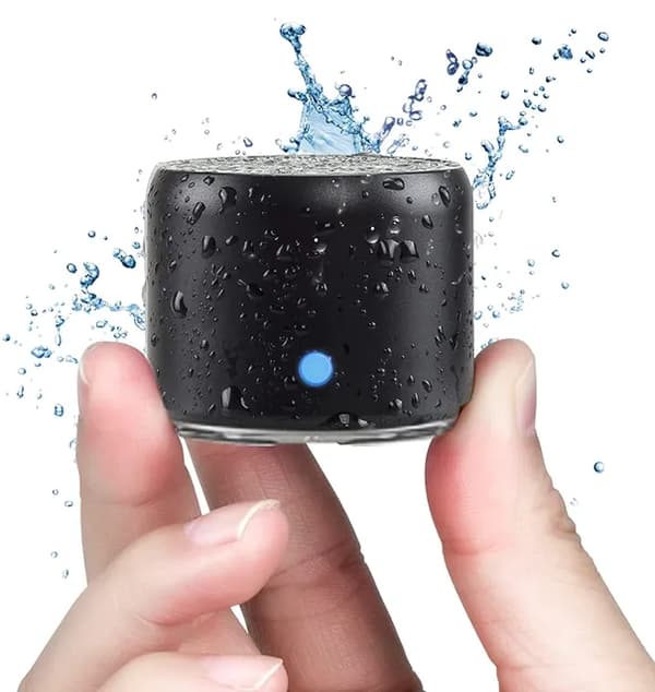 Bluetooth-højttaler, Tilpasset Bas Radiator, IPX7 Vandtæt, A106Pro-Black