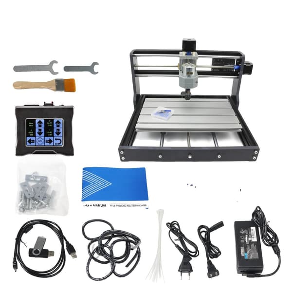 Lasergravör, GRBL ER11, Hobby DIY, Med Touch-handtag, Med 10W laser