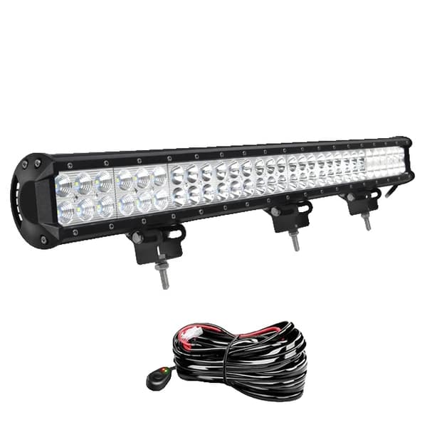LED lysbjælke, Offroad SUV ATV, Forskellige Størrelser, 1x180w med ledningskit