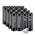 Miniatyrbillede 1 af 2: Batterioplader, LCD-skærm, Hurtigopladning, 16PCS AA