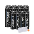 Miniatyrbillede 1 af 2: Batterioplader, LCD-skærm, Hurtigopladning, 8AA 8AAA