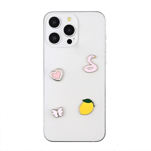 Onsala Pimp Your Phone Charms 4-pakkaus Flamingo