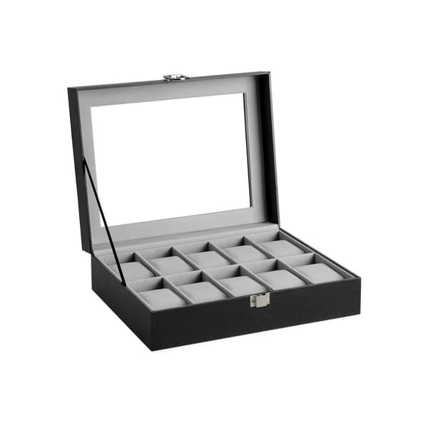 Chic klockbox för 10 klockor