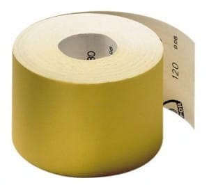 KLINGSPOR PAPIRBASERET RULLE PS30D 115 mm 120 mm tyk (50 mb)