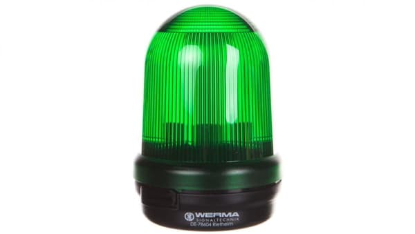 Grønt konstant lyssignal 12-240V IP65 826.200.00