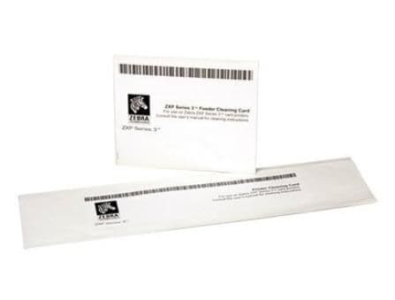 Zebra Cleaning Kit 4 print engine cleaning cards and 4 feeder cleaning cards(1000 prints/card)