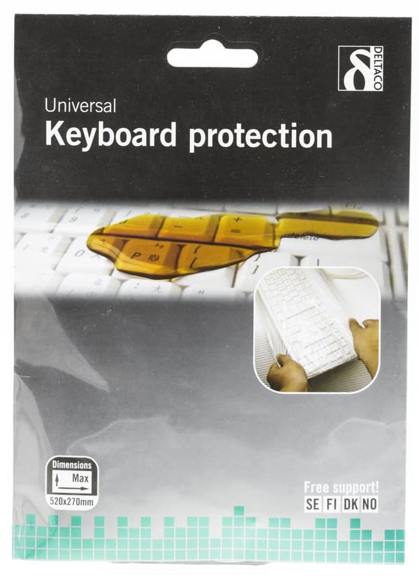 Dust and spill protection for all types of keyboards