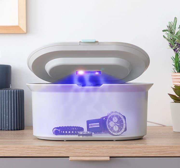 UV-sterilointilaatikko, UV-valo tuhoaa 99,9 % bakteereista ja viruksista