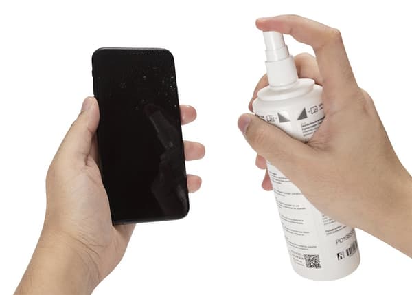 Organic cleaning liquid for screens, 250ml