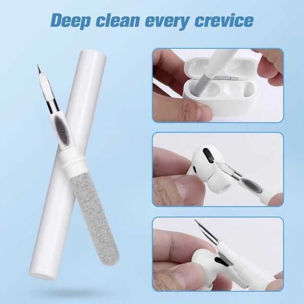 3in1 Rengörings Kit för Airpods, Hörlurar m.m.