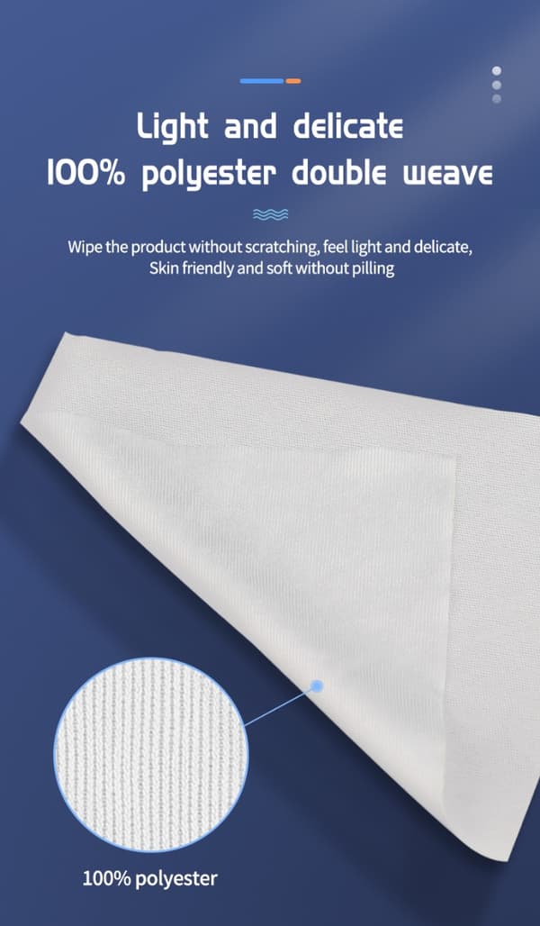KGX K2040 Cleaning Cloth 6*6 inch 100 pcs/pack