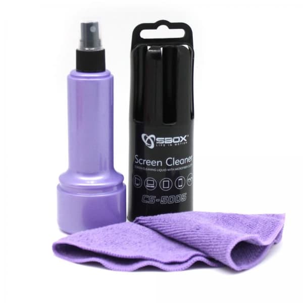Sbox CS-5005U Screen Cleaner 150ml  Purple
