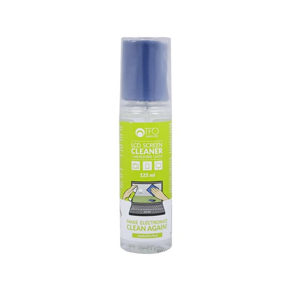 TFO Cleaner for LCD / TFT / Monitors / Notebooks / Displays 125 ml + Microfibre