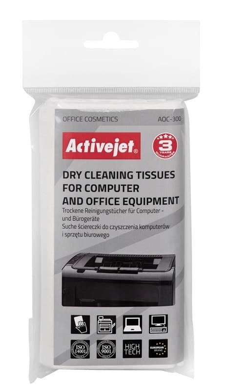 Activejet AOC-300 Dustless pyyhkeet 24 kpl.