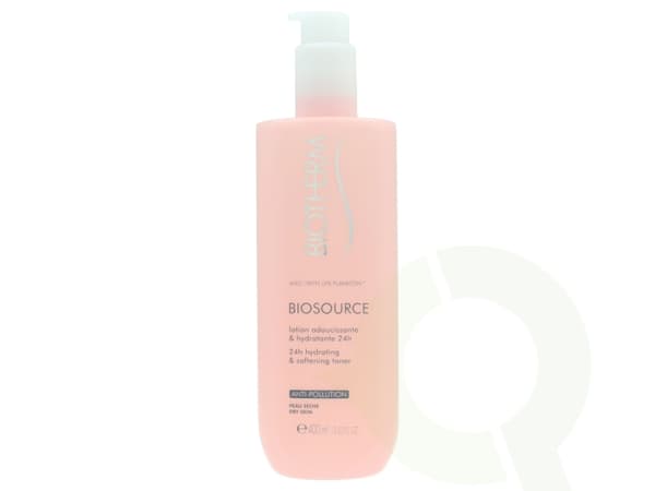 Biotherm Biosource 24H Hydrating Softening Toner 400 ml Dry Skin/Suitable For Sensitive Skin/With Life Plankton/24H