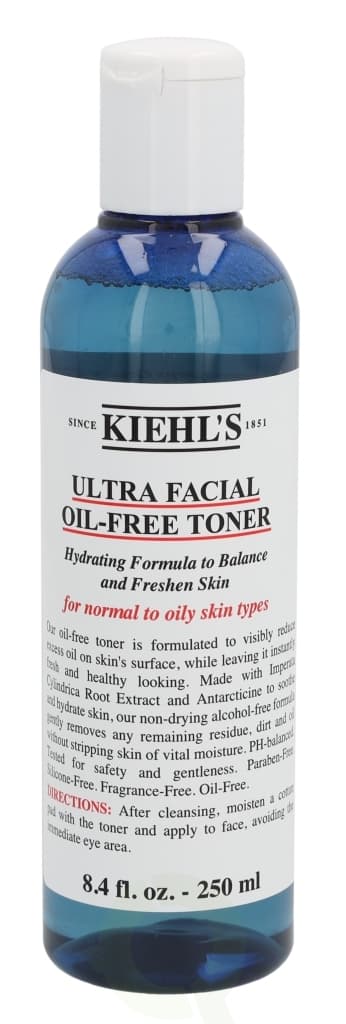 Kiehls Kiehl's Ultra Facial Oil Free Toner 250 ml For Normal To Oily Skin Types