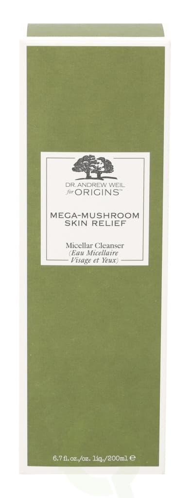 Origins Dr. Weil Mega-Mushroom Skin Relief Micellar Cleanser 200 ml