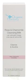 Pikkukuva 4 / 4: The Organic Pharmacy Rose & Chamomile Cleansing Milk 100 ml For Sensitive Skin/Normal To Dry Skin