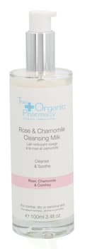 Pikkukuva 2 / 4: The Organic Pharmacy Rose & Chamomile Cleansing Milk 100 ml For Sensitive Skin/Normal To Dry Skin